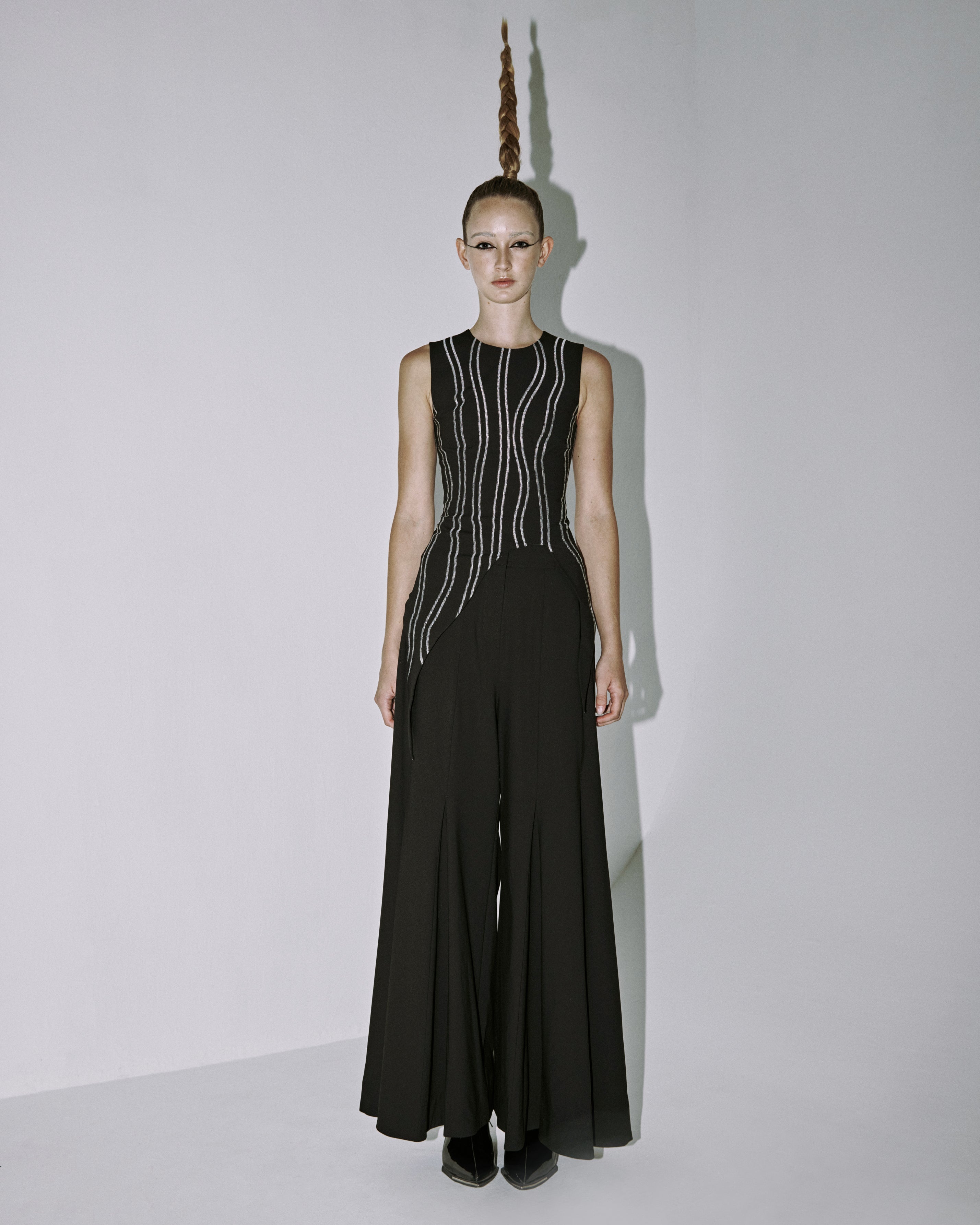 Lernei Inverted Pleats Trousers