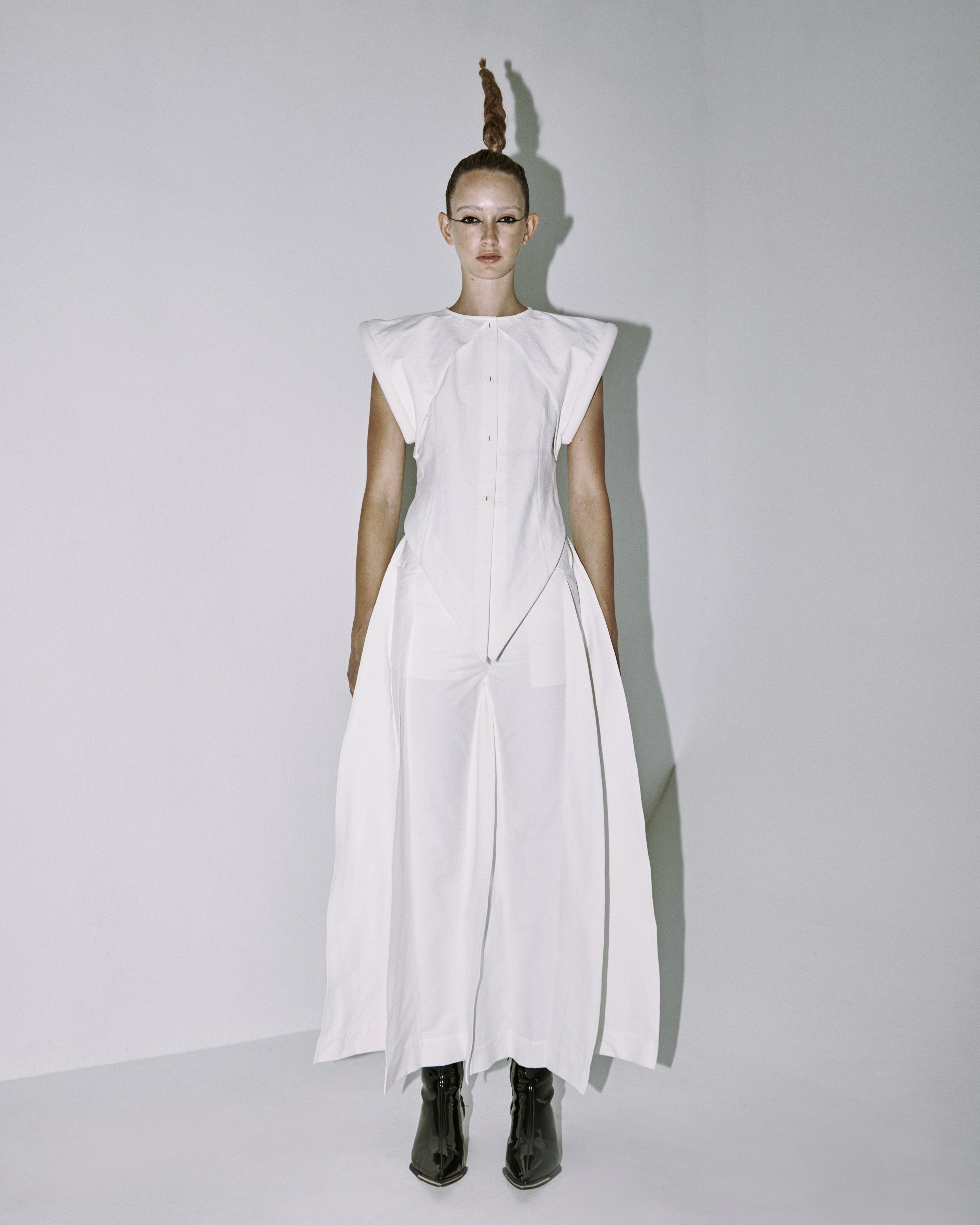 A-JANE Yuzi Ring Sleeves Shirt