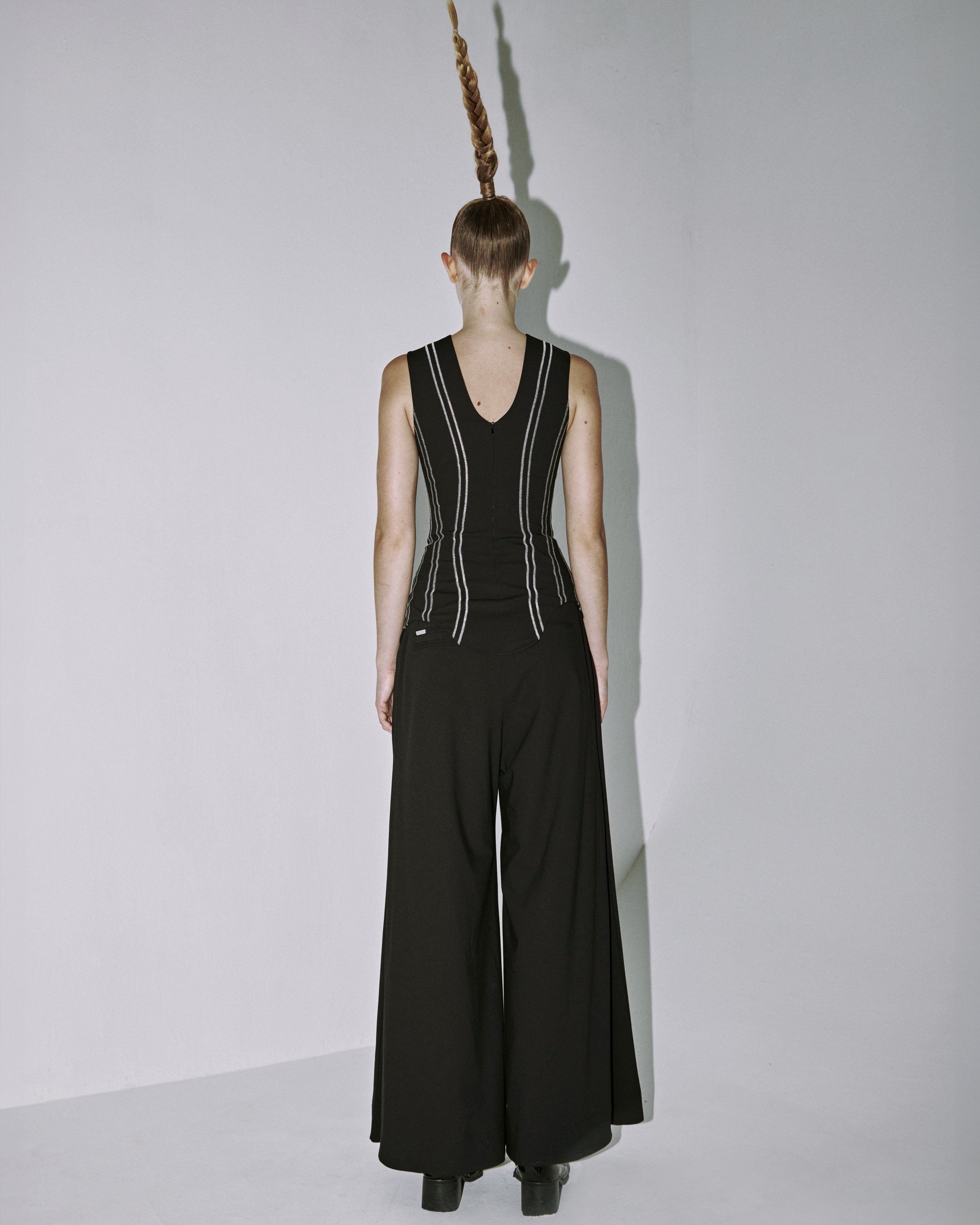 Lernei Inverted Pleats Trousers