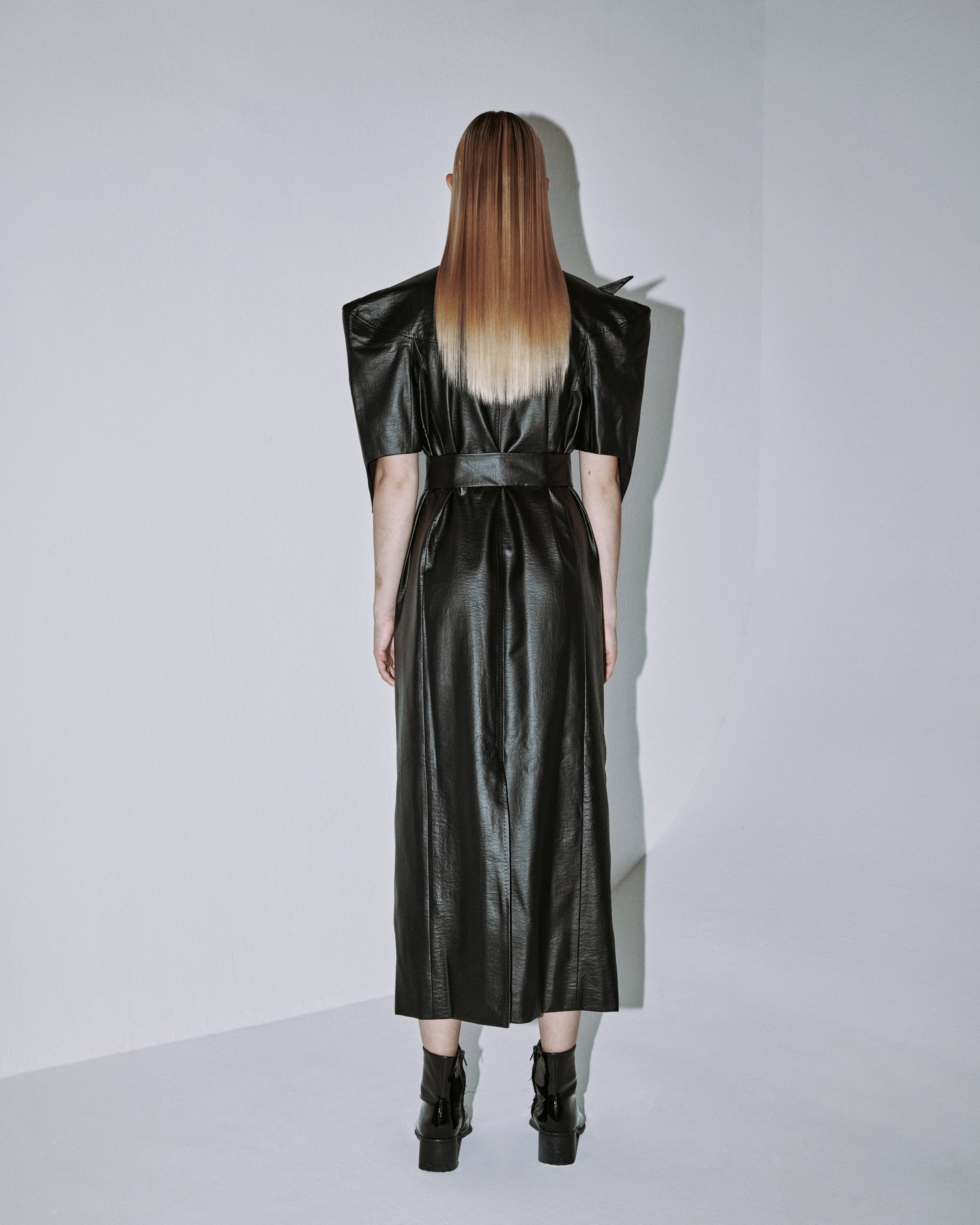 Cassan Half-Sleeve Blazer Dress