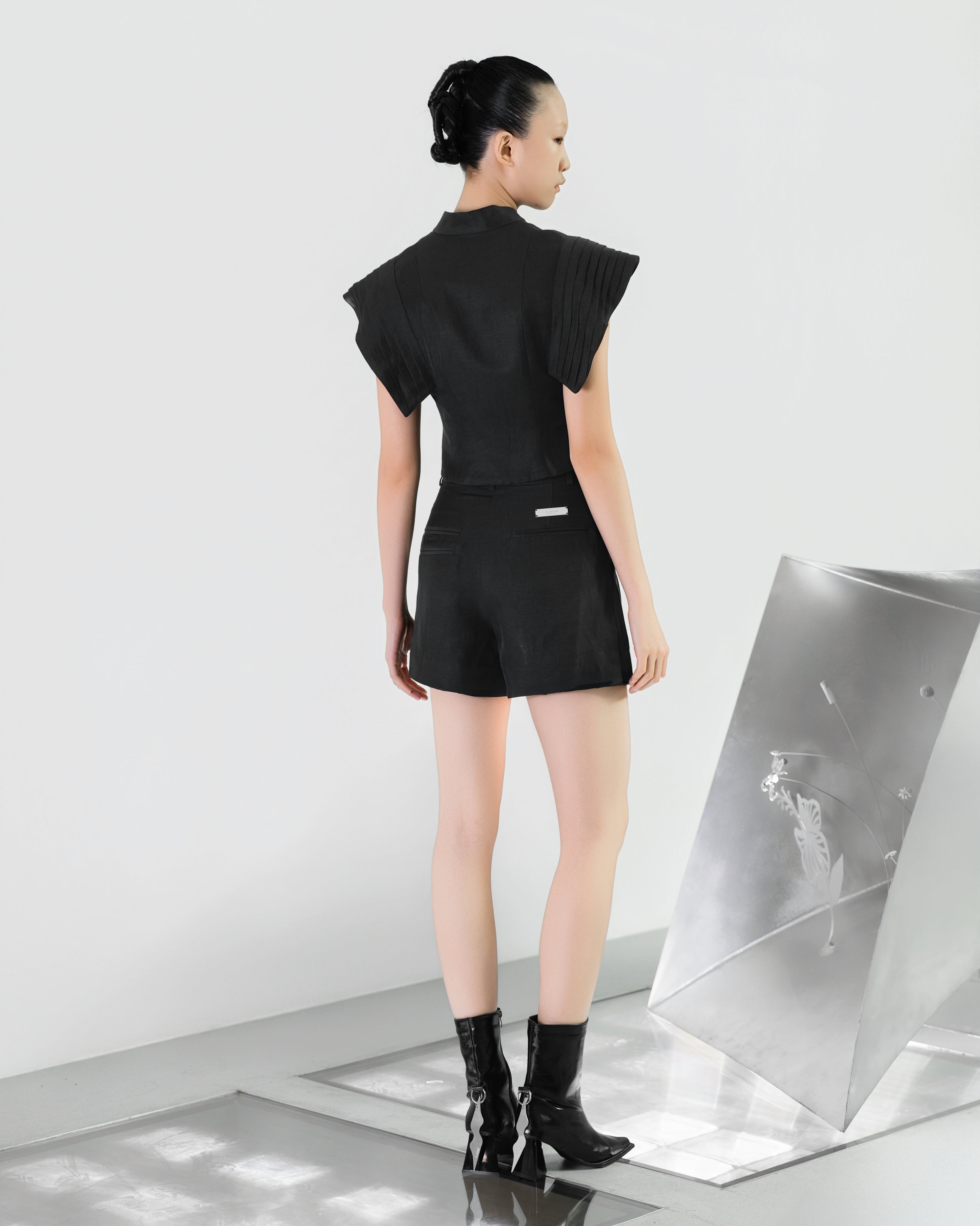 A-JANE LINNA Relaxed Bermuda Shorts