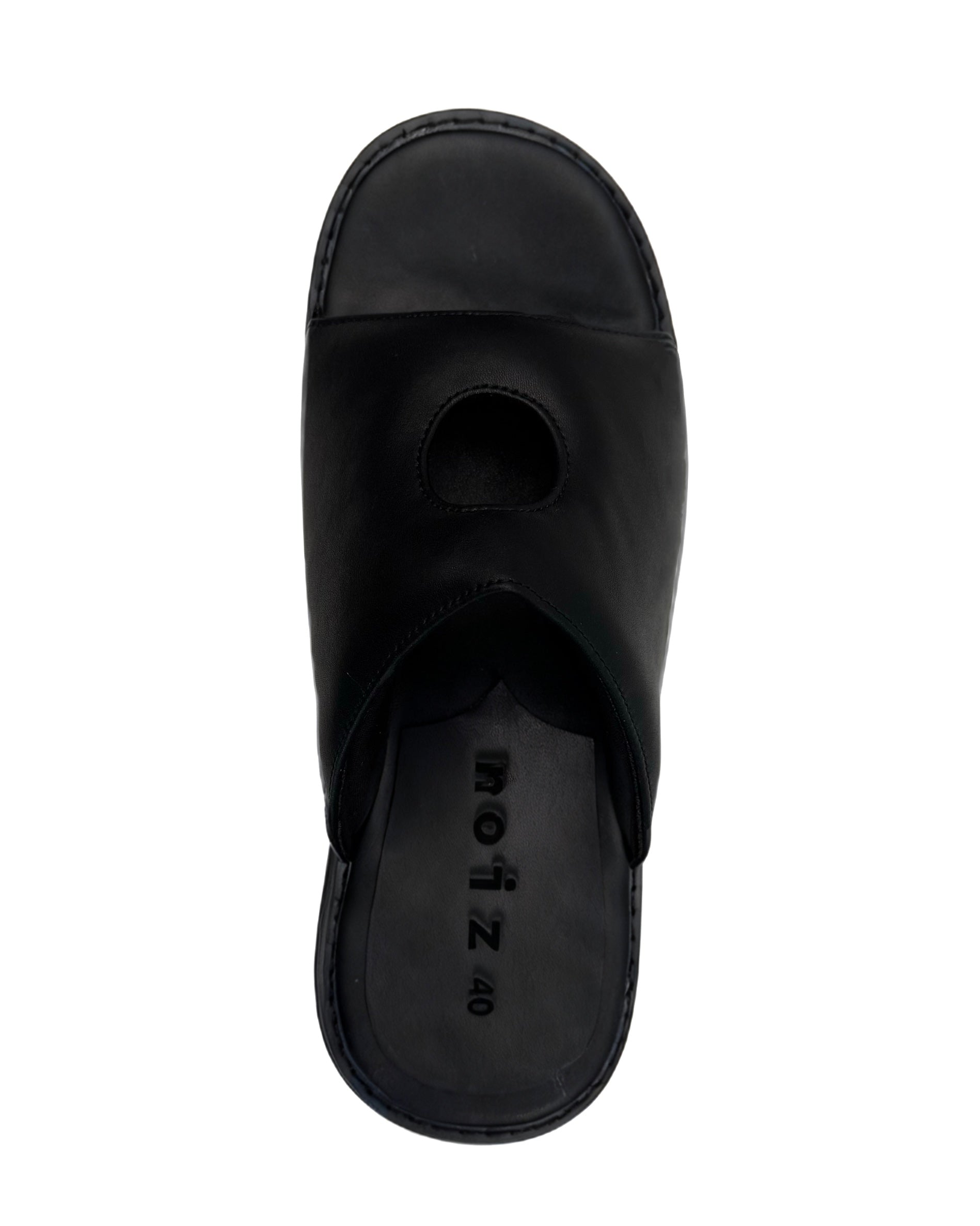 N8SH01 HOLLOW LEATHER SANDAL