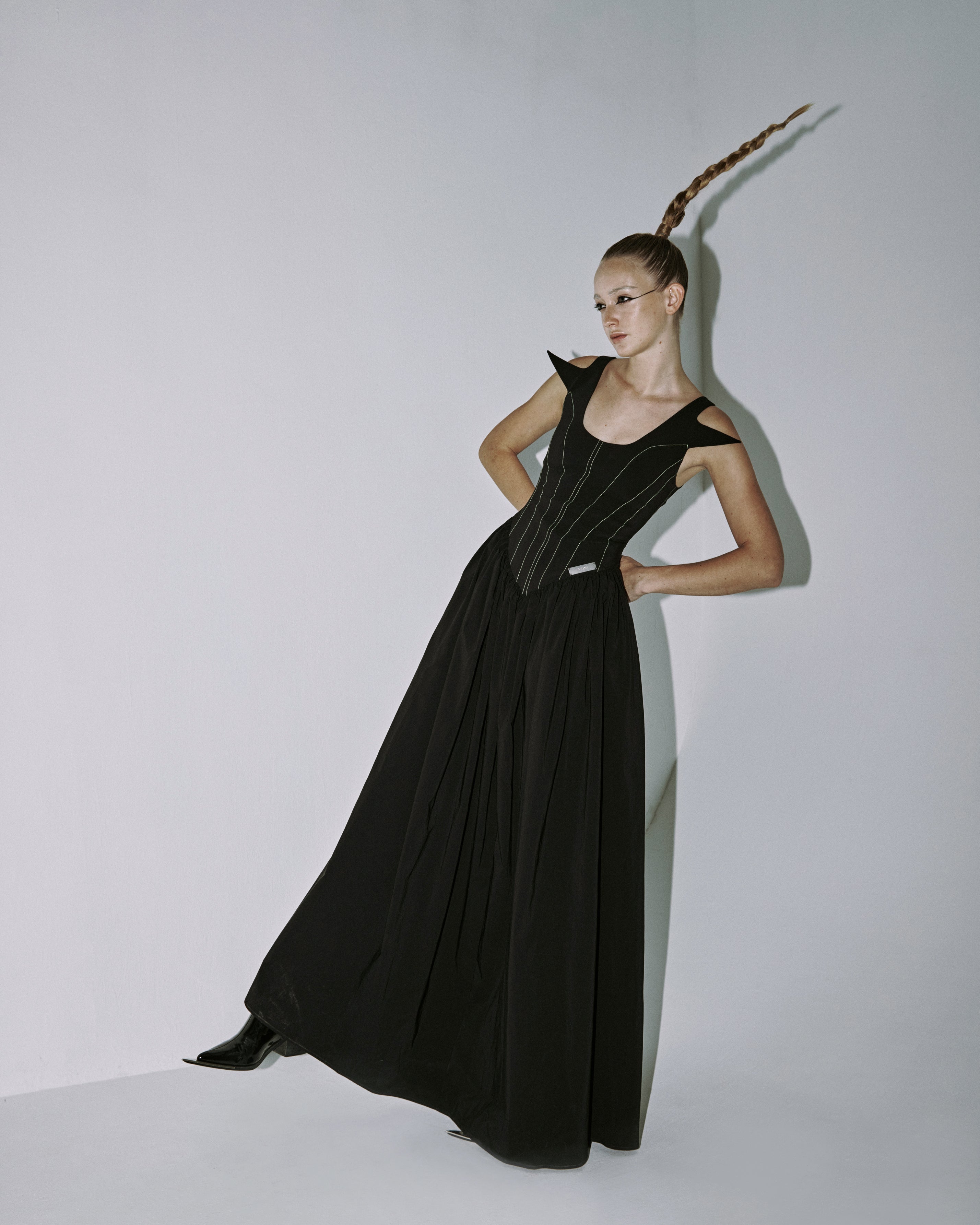 A-JANE Utop Spiky Corset Dress