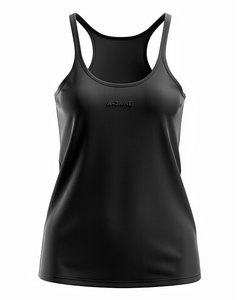 A-JANE Uteh Logo Scoop Tank Top