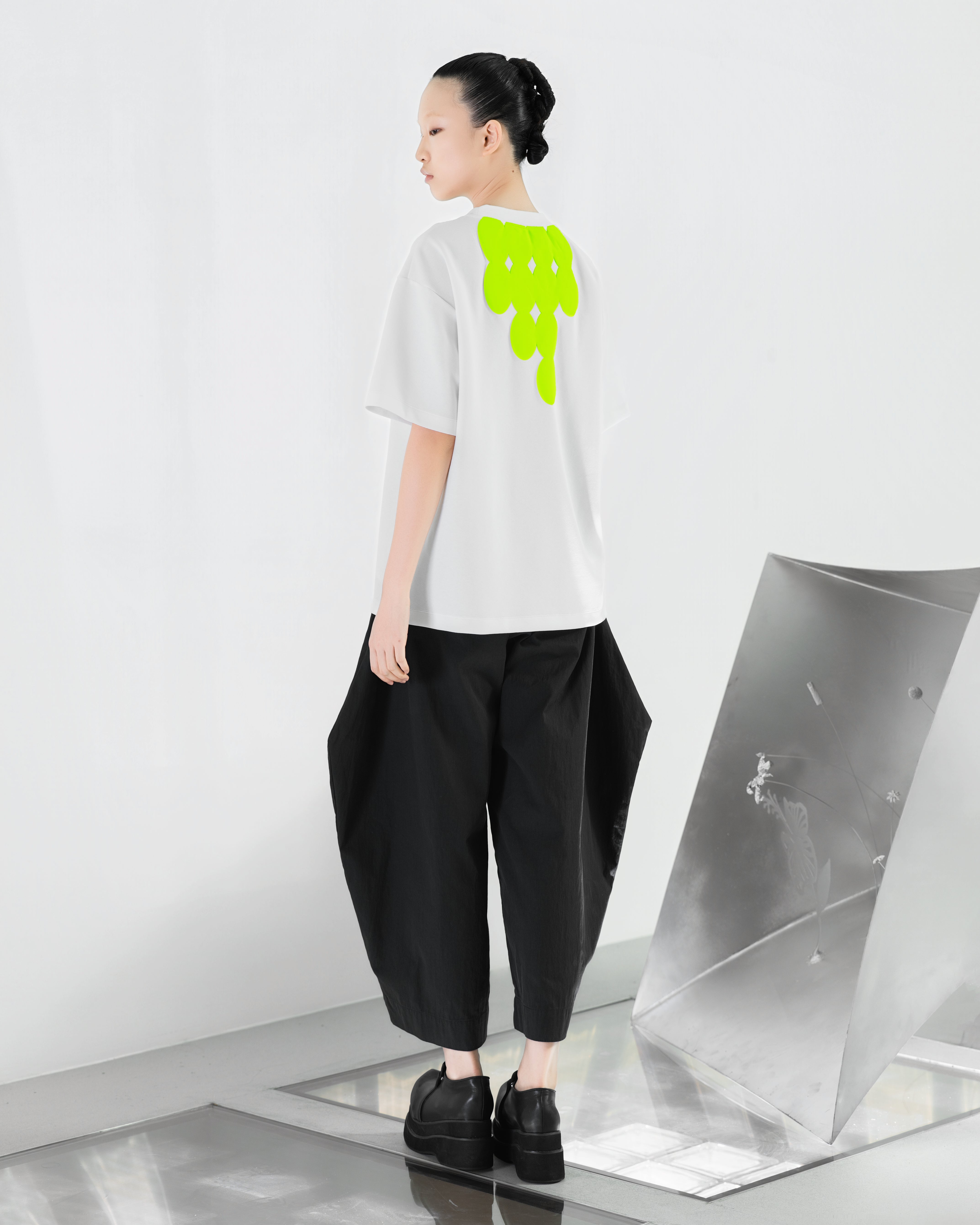 NOIZ N7TP5 Back Puff Print Oversize Tee – A-JANE