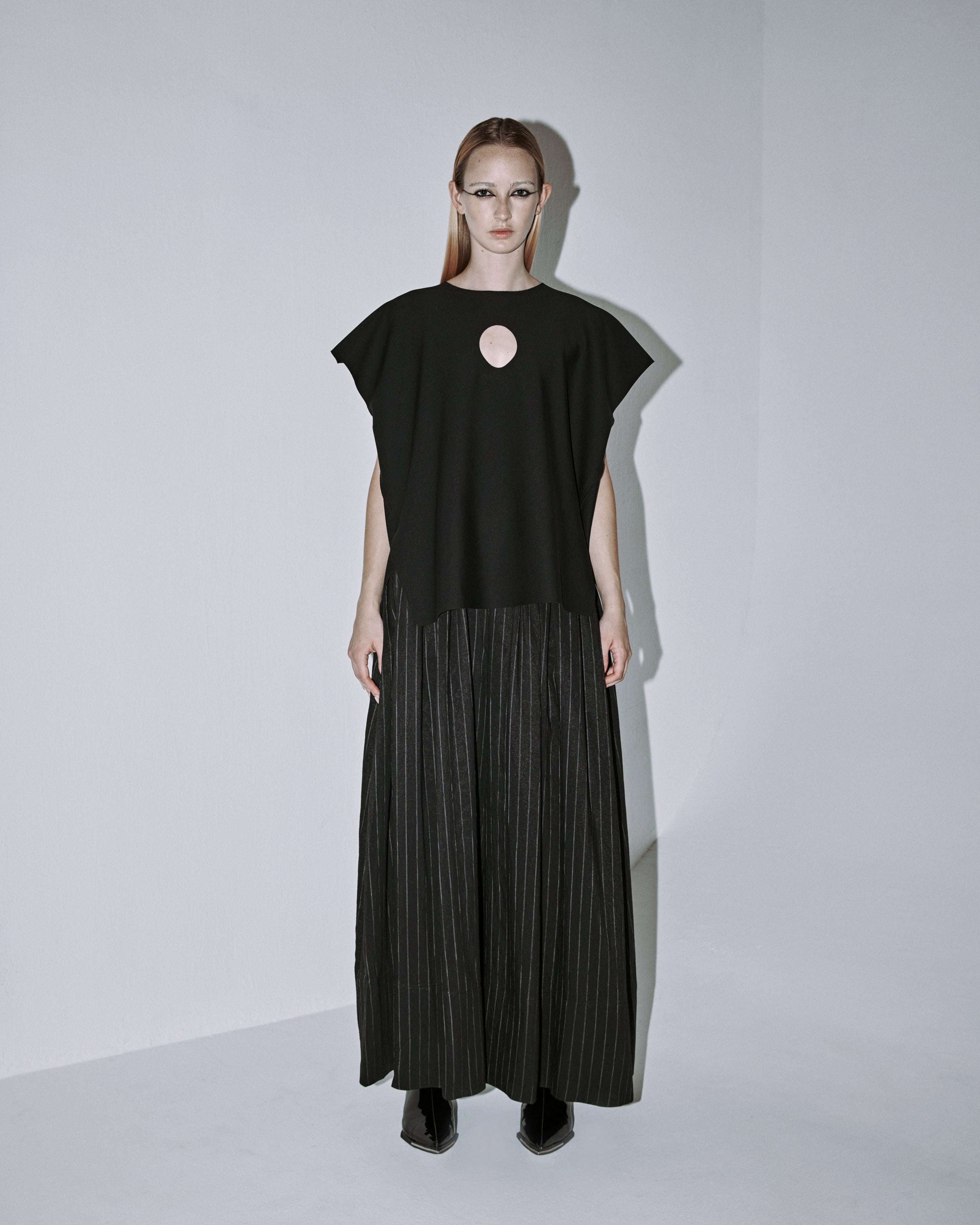 A-JANE Olo Laser Cut Boxy Top