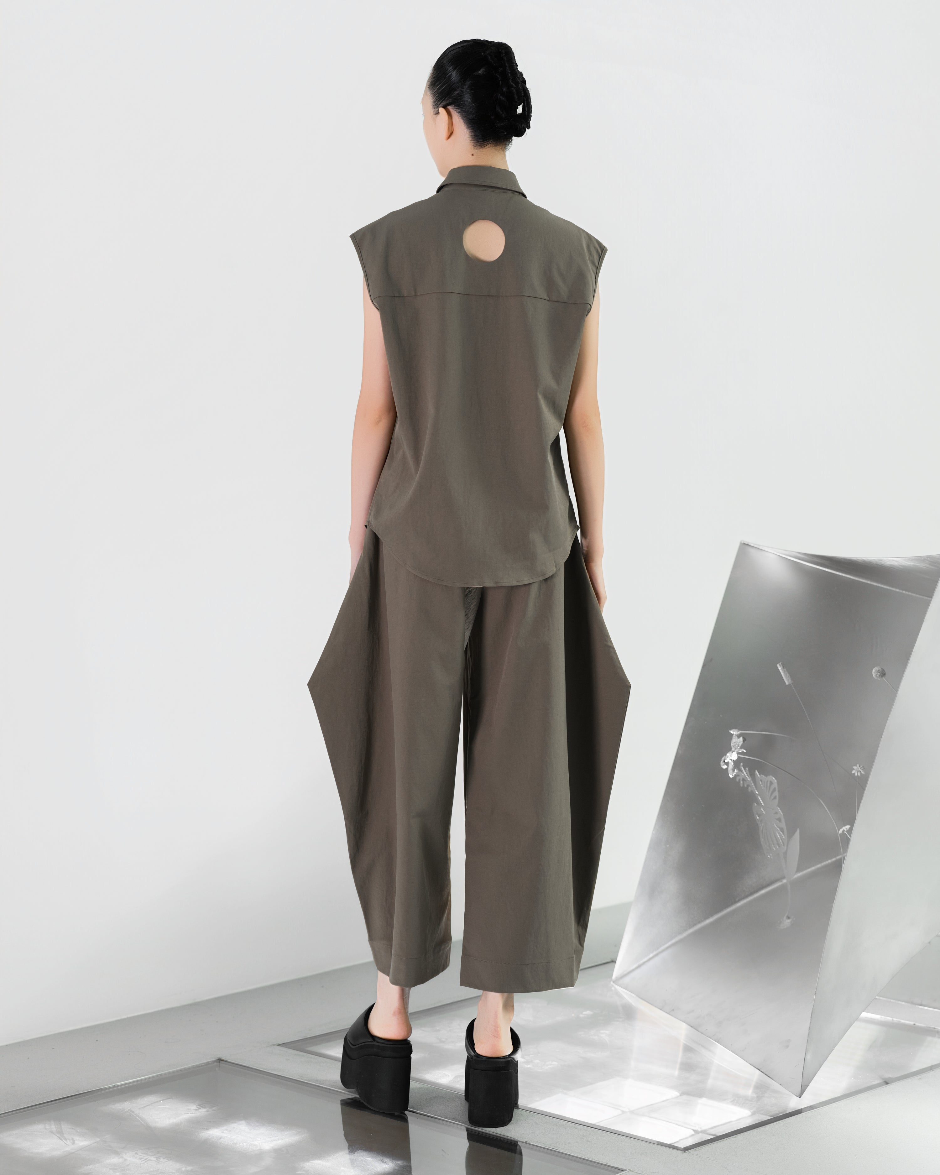 NOIZ N7LP1 Mid-Rise Diamond Pants