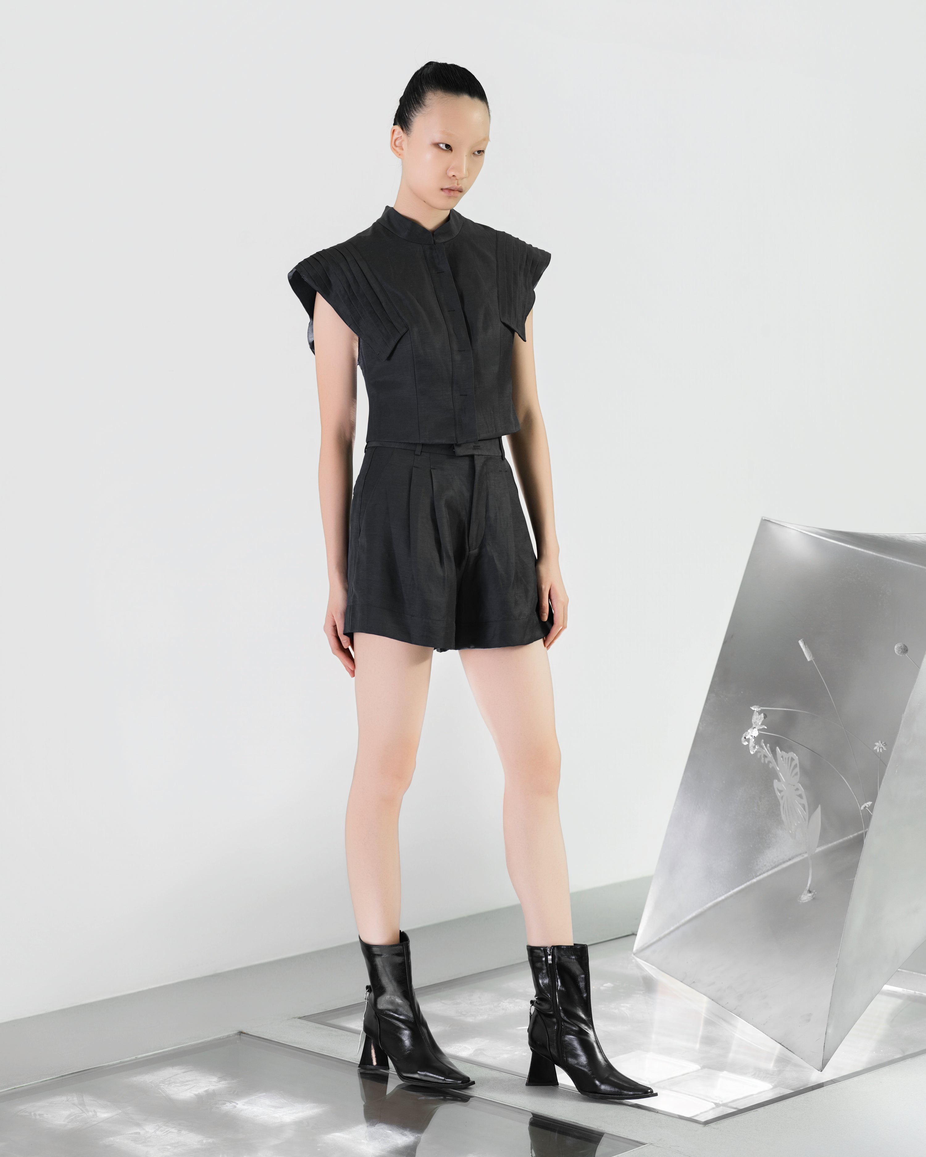 A-JANE LINNA Relaxed Bermuda Shorts