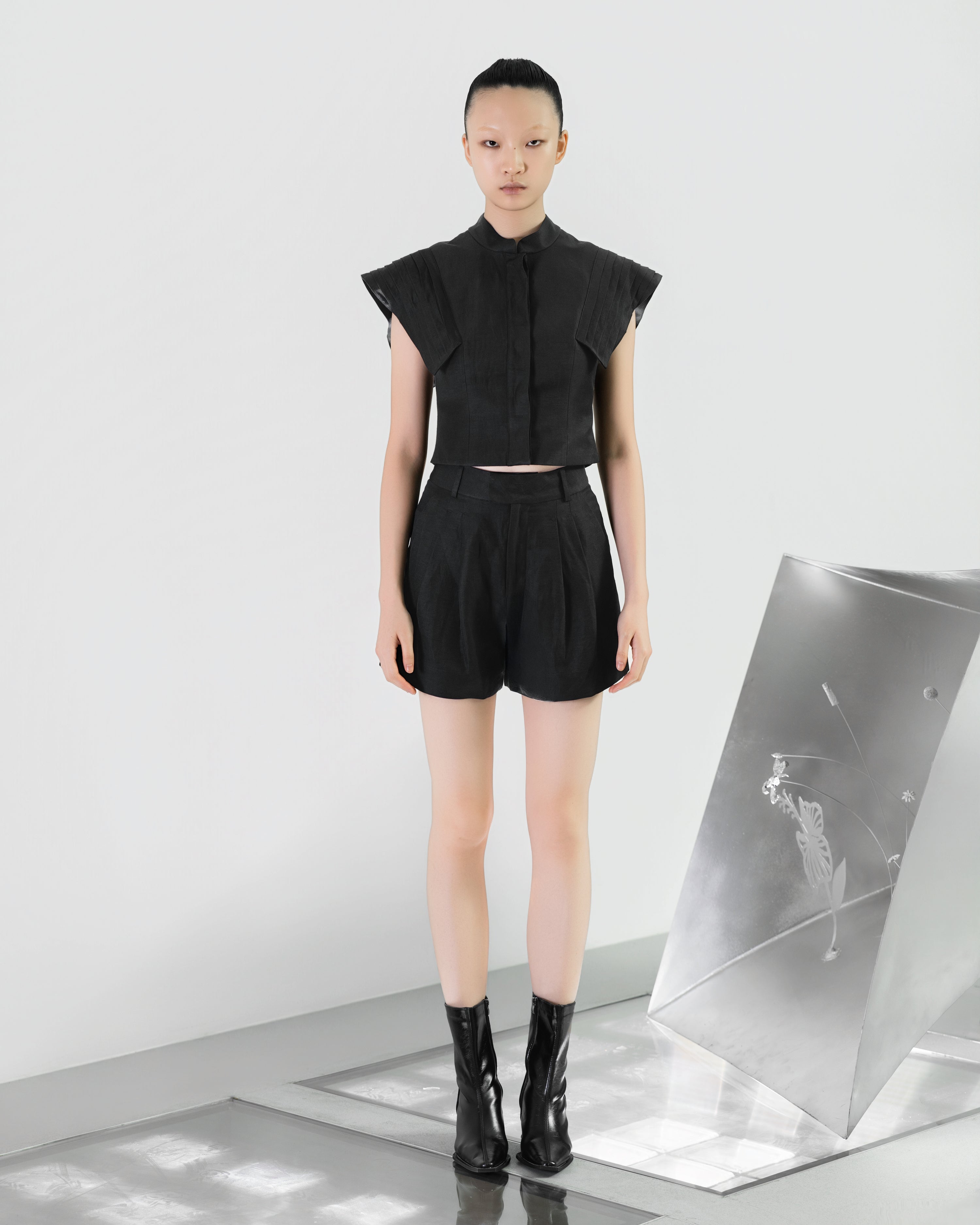 A-JANE LINNA Relaxed Bermuda Shorts