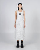 NOIZ N6DR2 ‘S’ Buckle Chinese Knot Sleeveless Dress