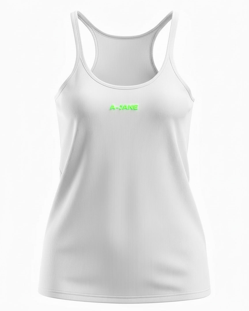 A-JANE Uteh Logo Scoop Tank Top