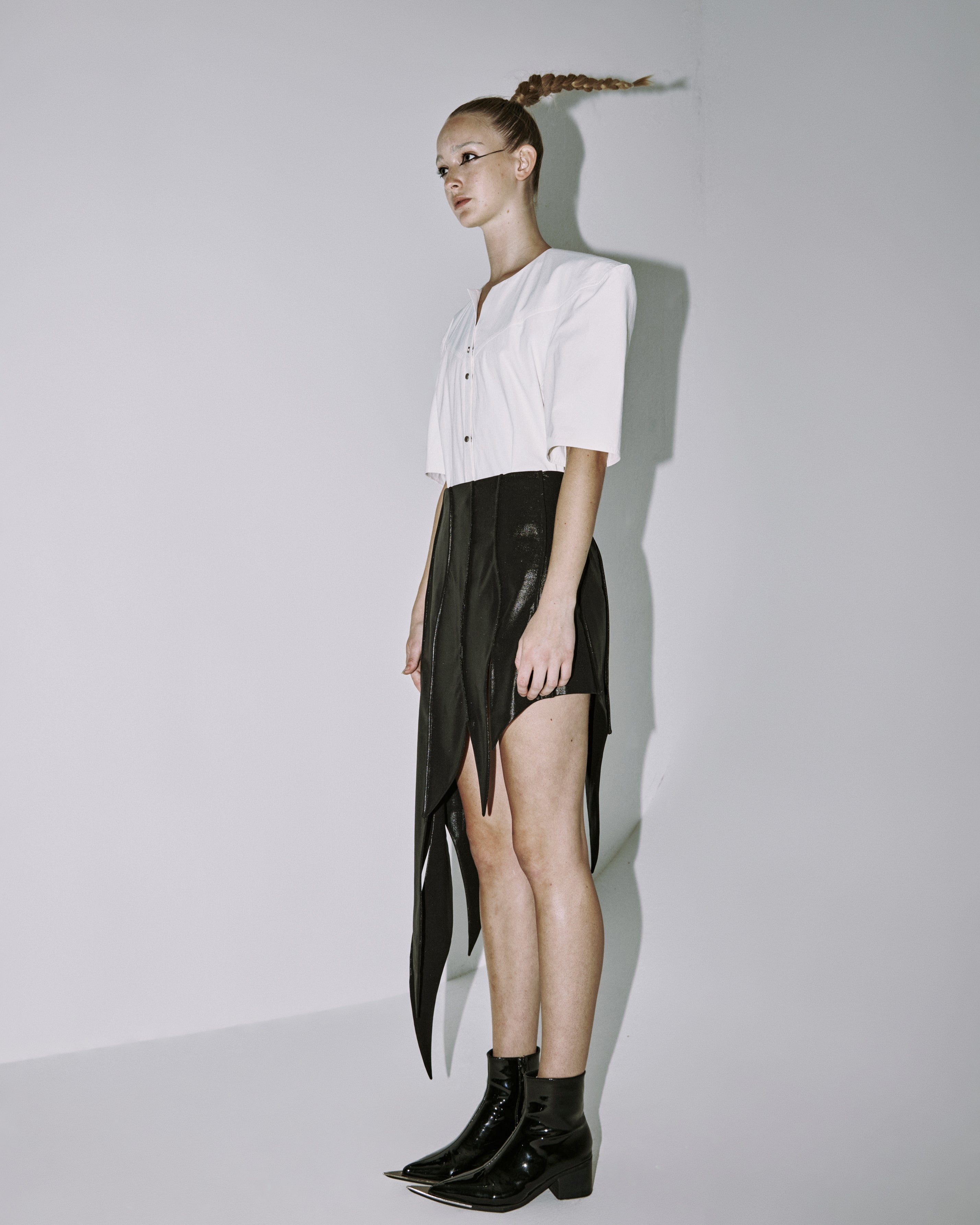 Roge Structured Shoulder Top