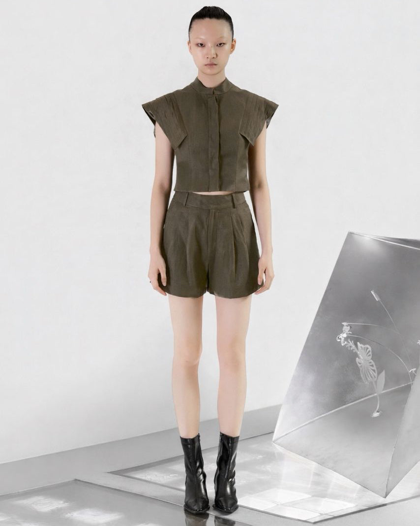 A-JANE LINNA Relaxed Bermuda Shorts