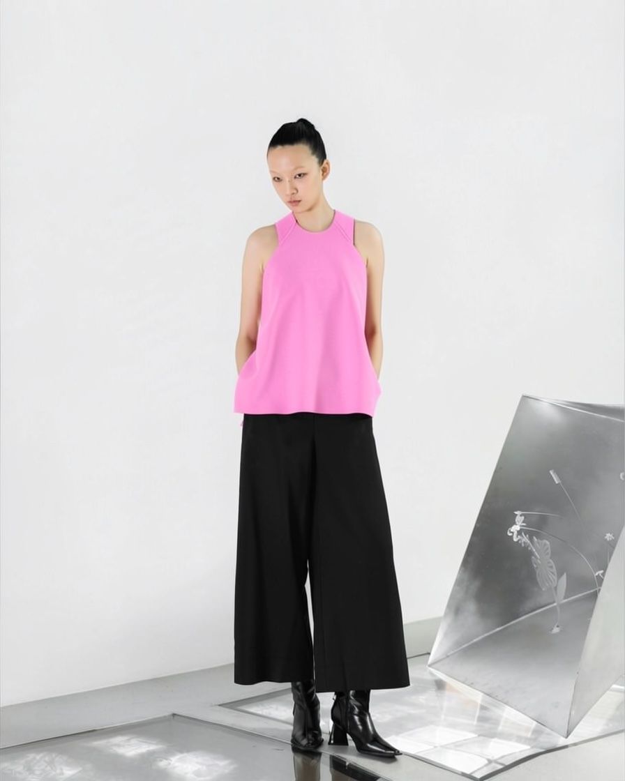 A-JANE UTA Laser Cut Tank Top