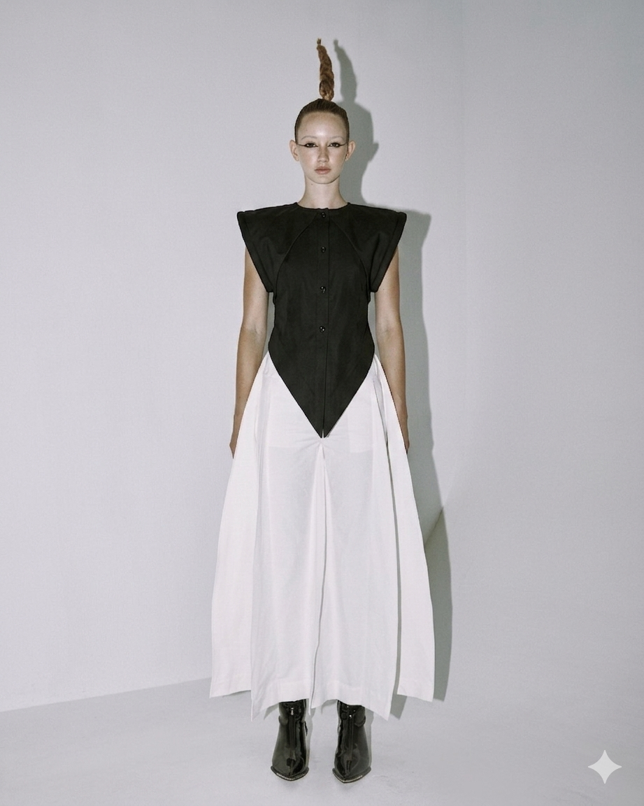 A-JANE Yuzi Ring Sleeves Shirt