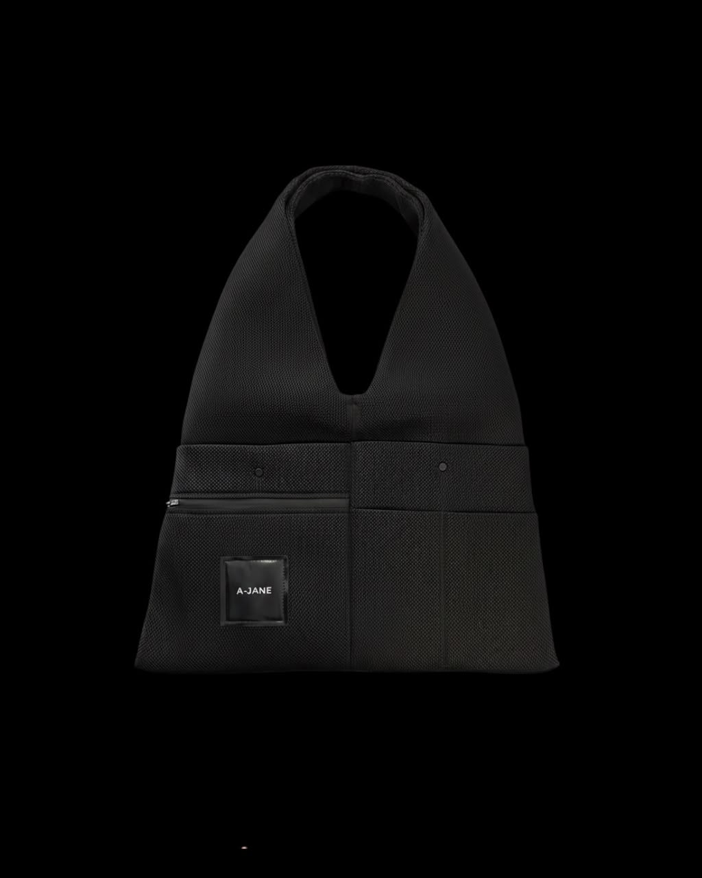 A-JANE Mesh Spongy Hobo Tote Bag