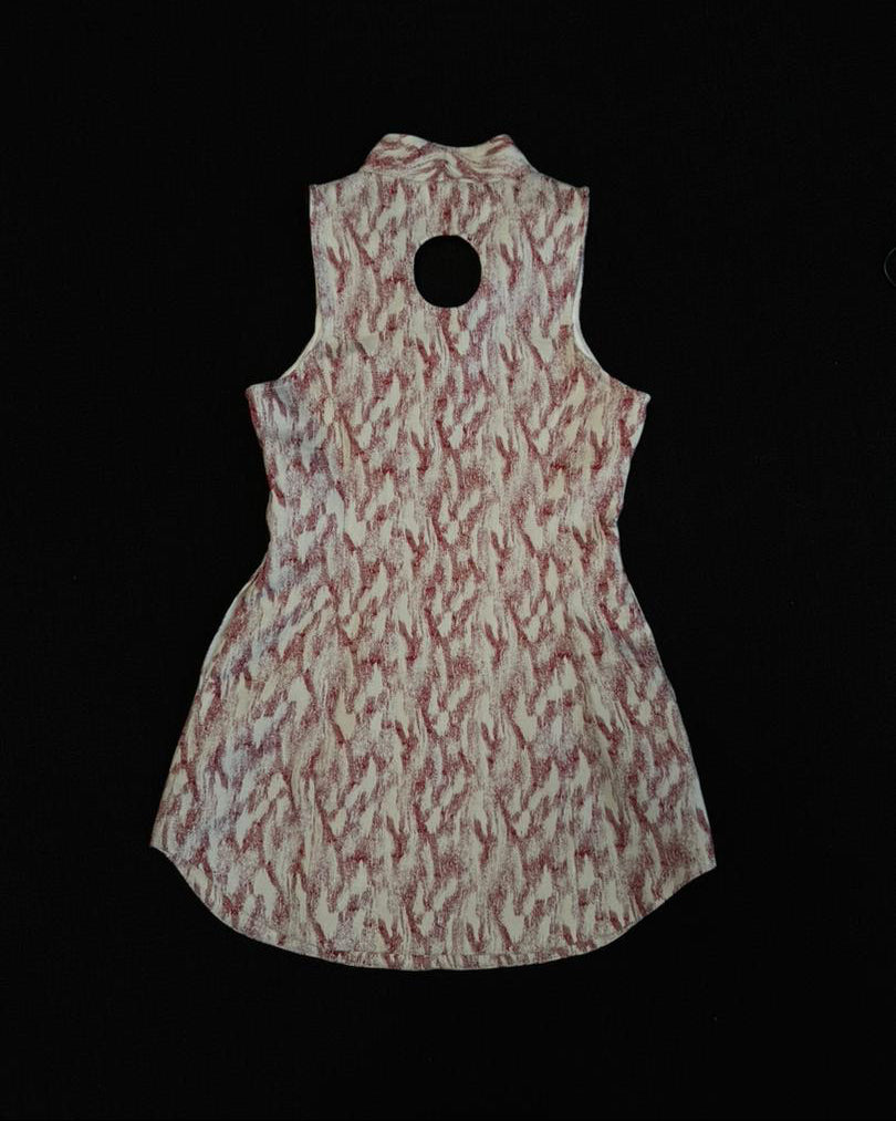 NOIZ N8DR1 CNY Sleeveless Vest Dress