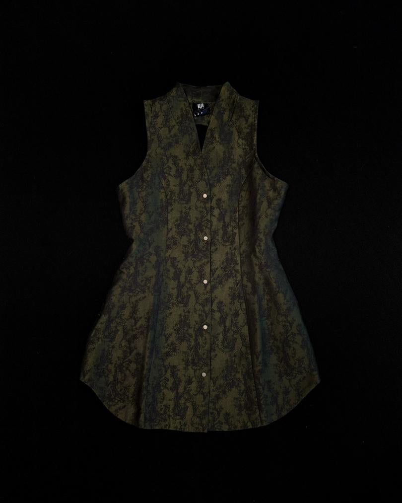 NOIZ N8DR1 CNY Sleeveless Vest Dress