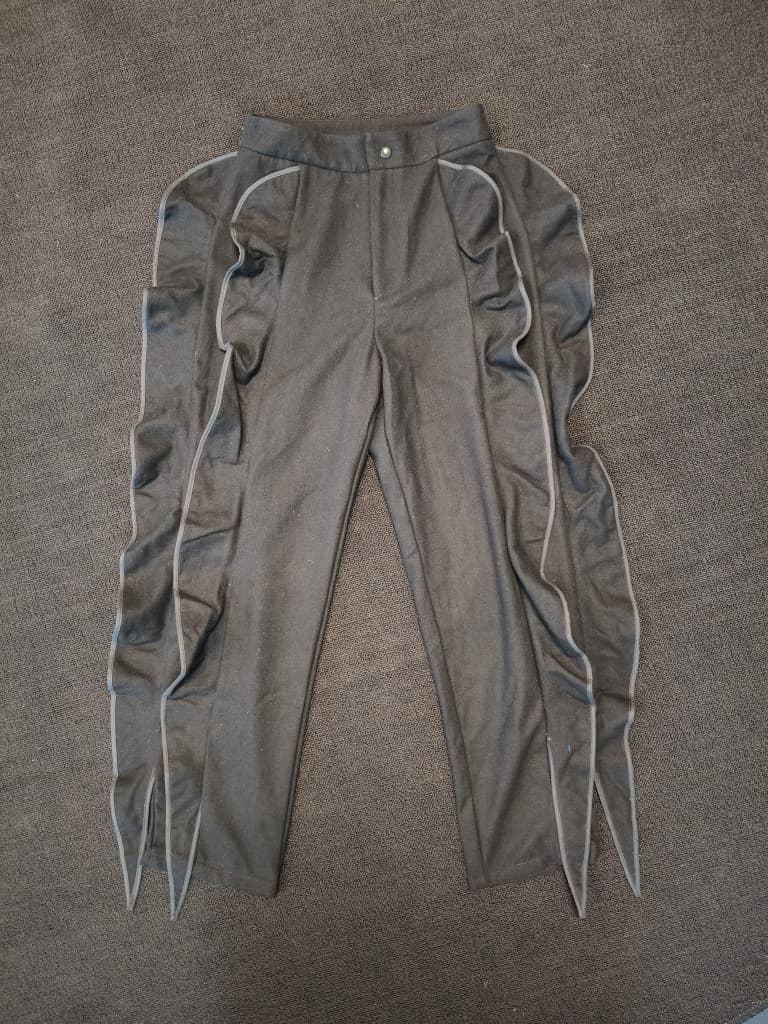 UNERWARTET, ICH Duet Waves Piping Pants