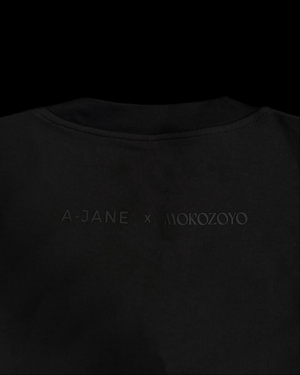 A-JANE X MOKOZOYO Geometric Boxy Tee