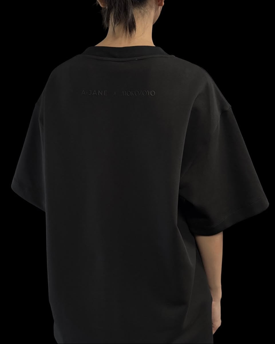 A-JANE X MOKOZOYO Geometric Boxy Tee