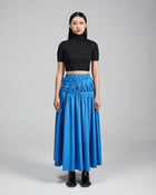 NOIZ N2TP5 Stand Collar Crop Top
