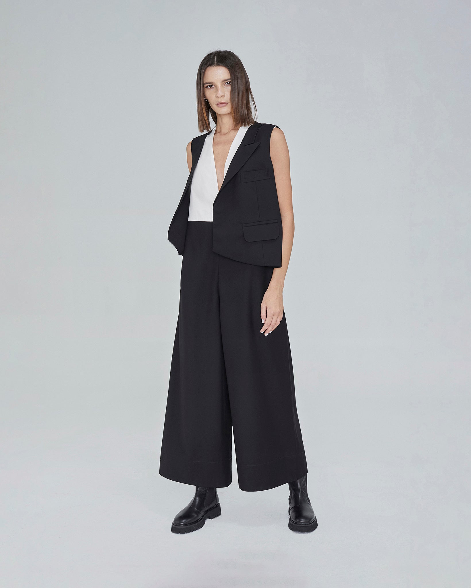 A-JANE Jaz Sleeveless Formal Jumpsuit