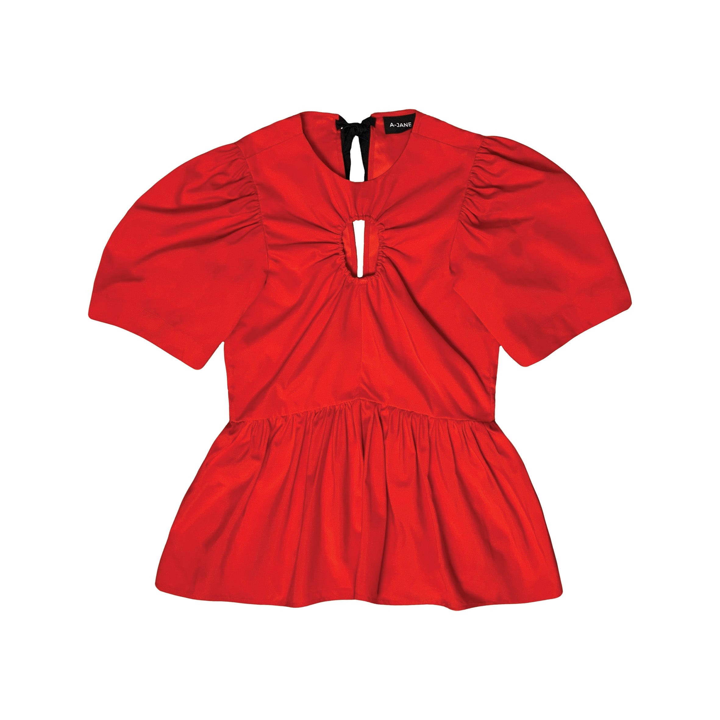 A-JANE Christy Puffy Sleeve Blouse