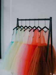 A-JANE Stacc Sleeveless Tulle Dress