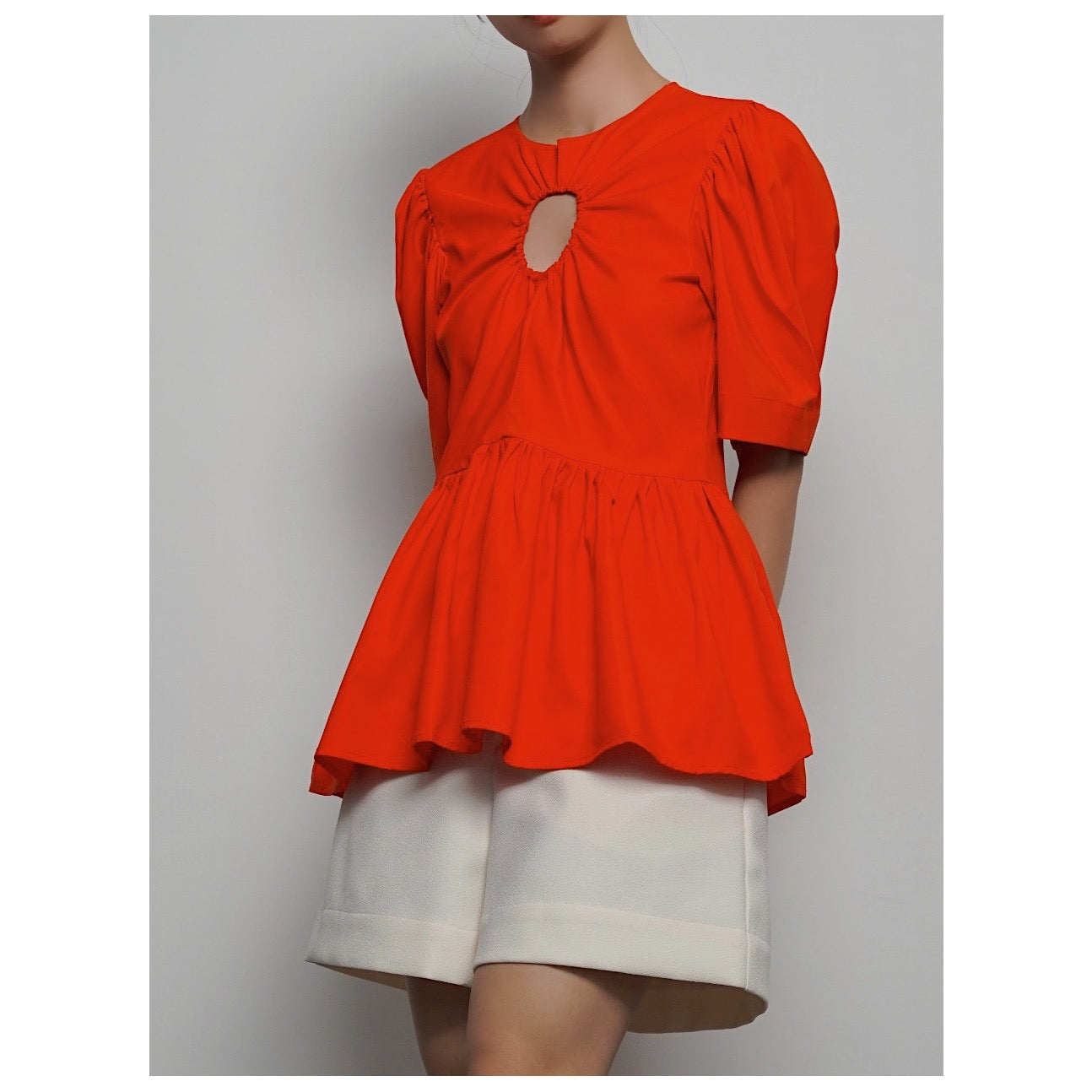 A-JANE Christy Puffy Sleeve Blouse