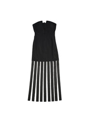 A-JANE Gemma Tube Fitted Strap Dress